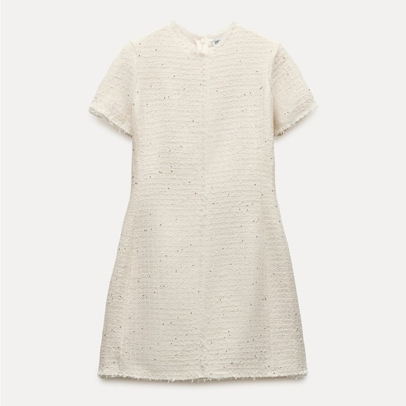 New ZARA Short Structured Dress ZW Collection - Picture 7 of 13